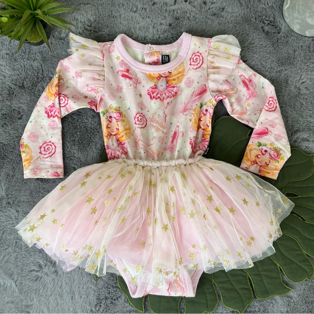 Pink Princess Ballerina Tutu Dress - 18-24 months Adorable baby